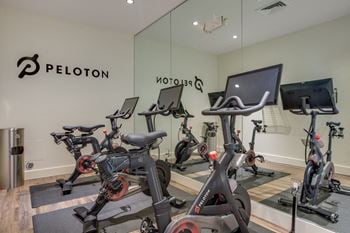 Amenities-peloton bikes and spin classes